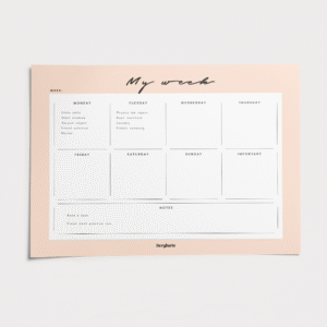 Planner Semanal Olivia